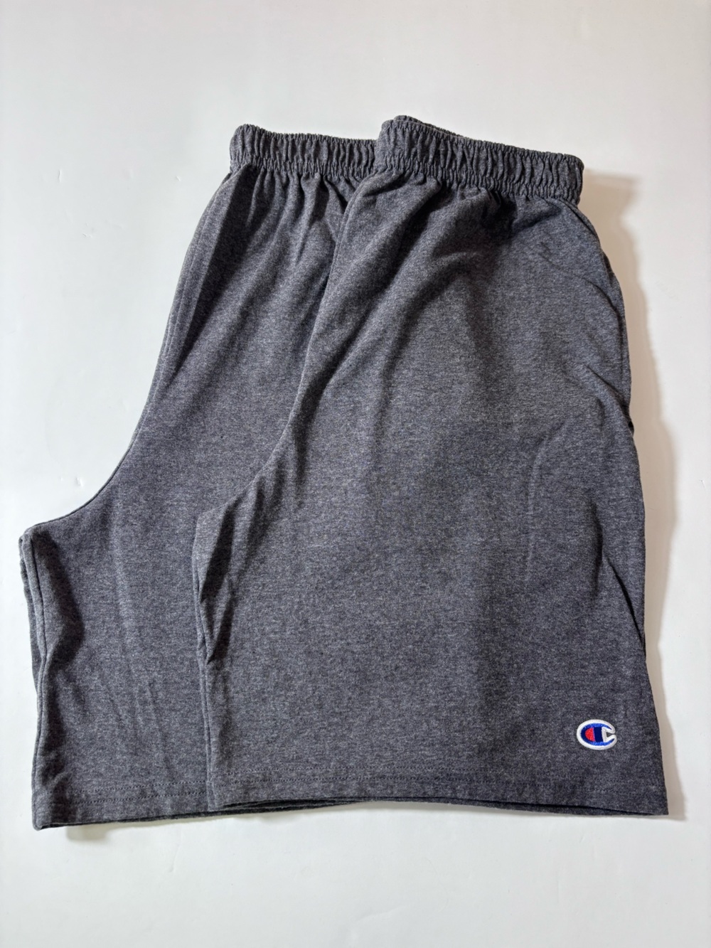 Champion 2-Piece Bundle Boys' Athletic Jersey Active Shorts Logo Gray Size Large